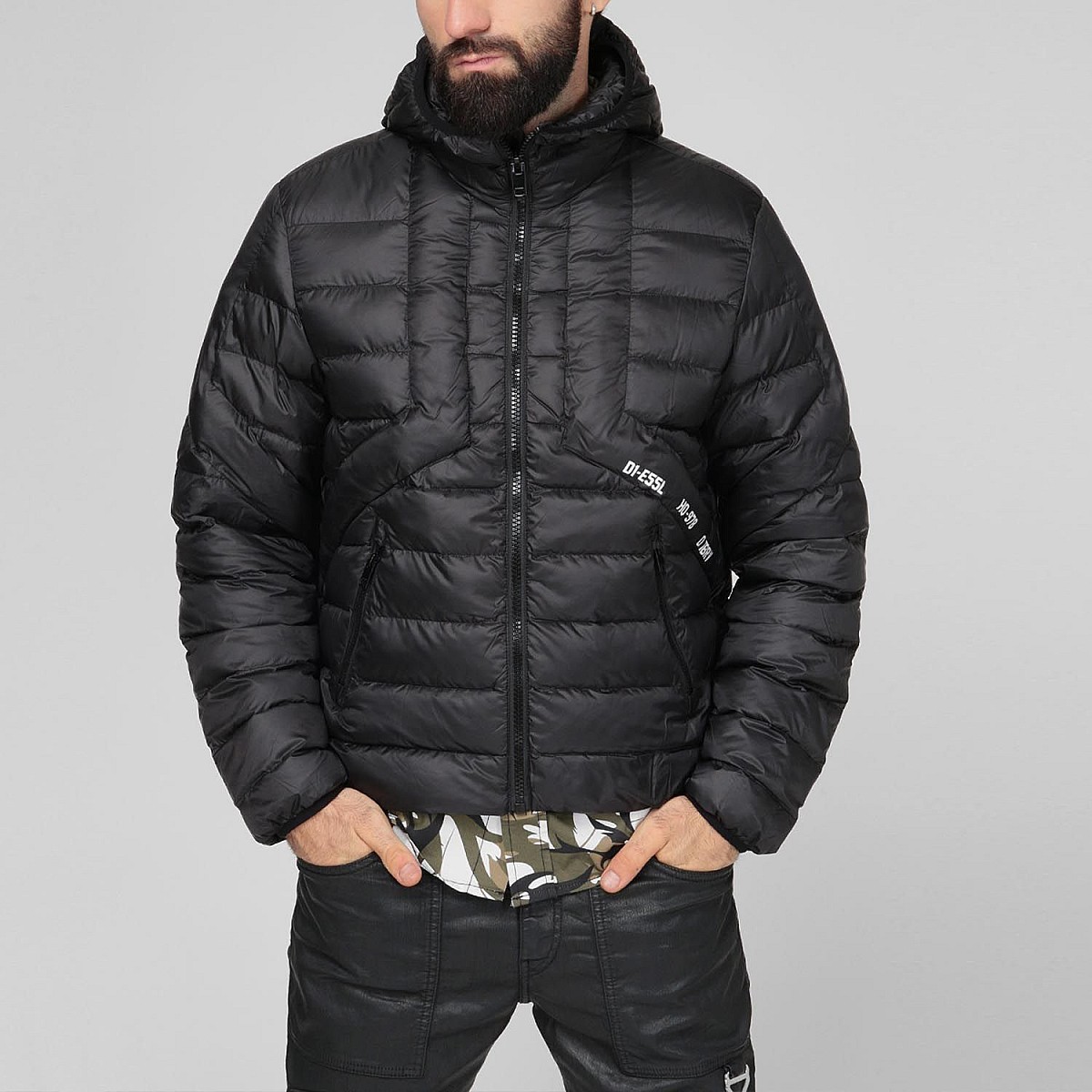 Куртка Diesel W-Dwain Jacket black — купити в Україні | Diesel