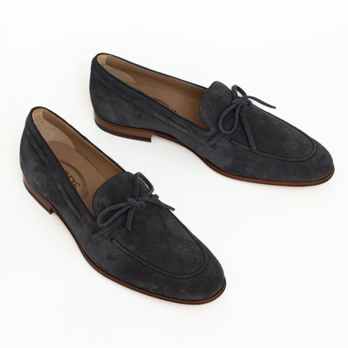 Лофери Tod's Mocassino Laccetto Cuoio 86A BYE Notte