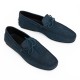 Мокасини Tod's Laccetto City Gommino FLA Blu Petrolio