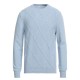 Светр Malo Girocollo Losange Ice Blu IUM027FCB22