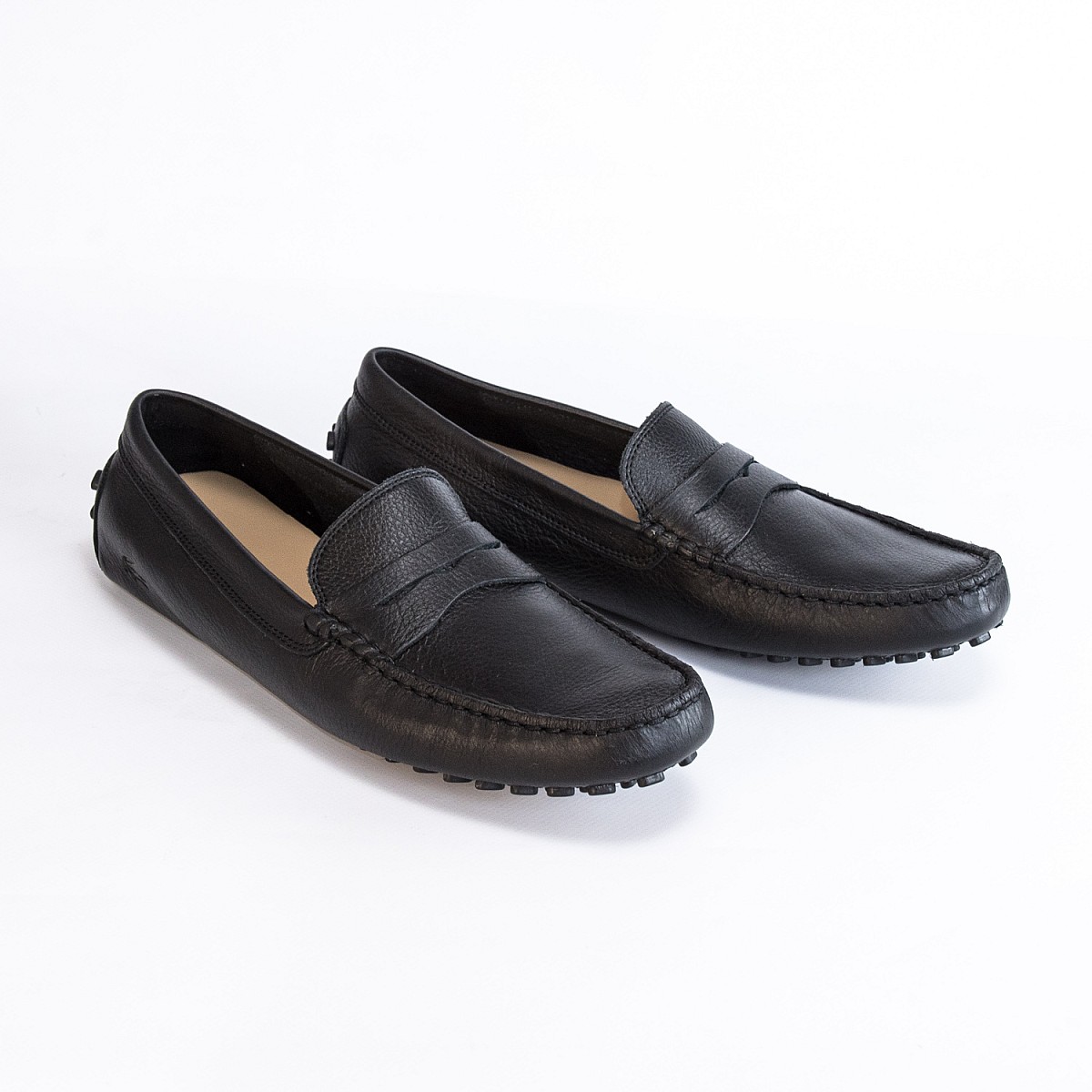 Мокасини Lacoste Concours 118 1 P CAM Leather BLK — купити в