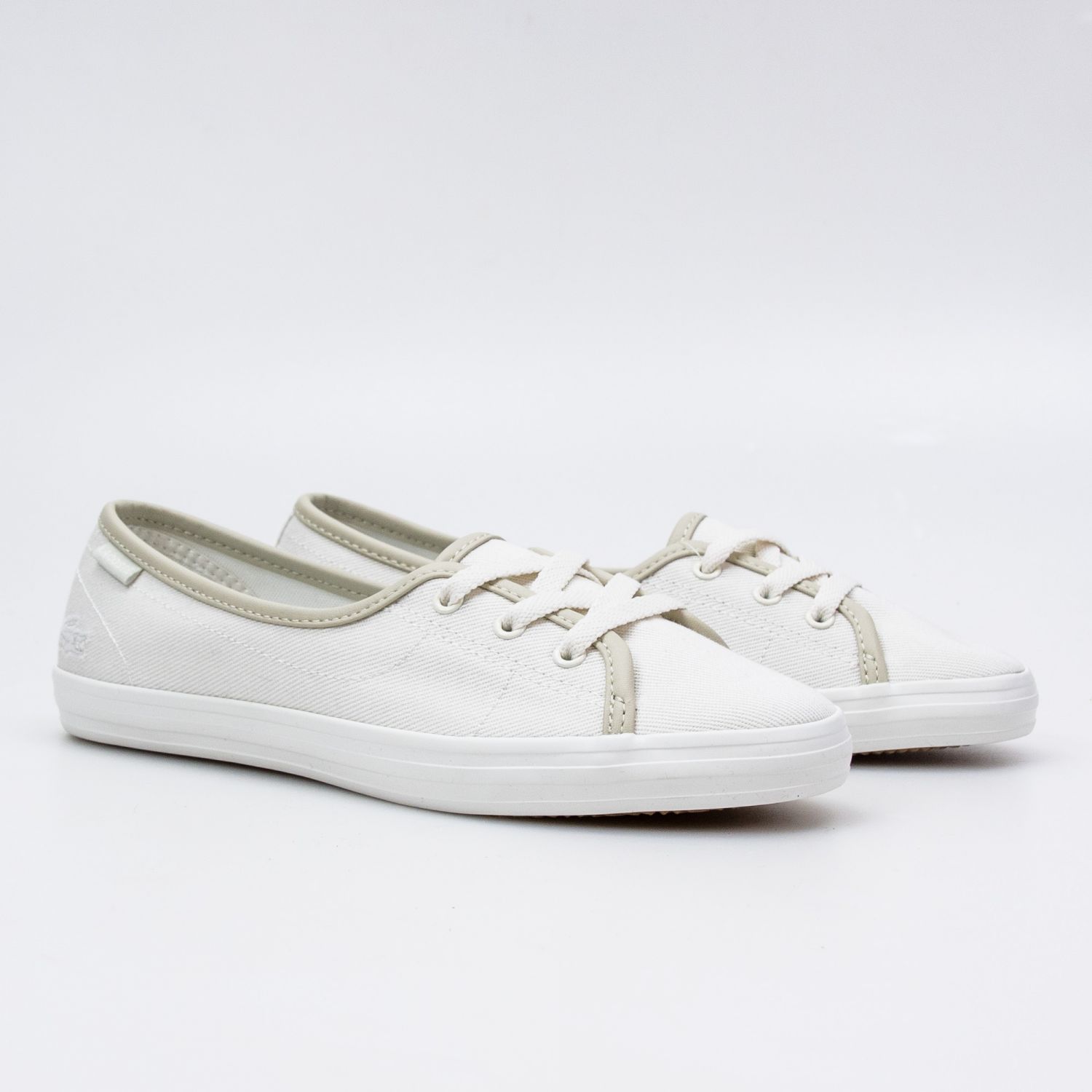 Lacoste ziane chunky white leather best sale