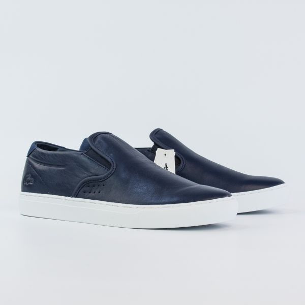 Слипоны Lacoste Alliot Slip-On 116 1 Cam NVY Leather