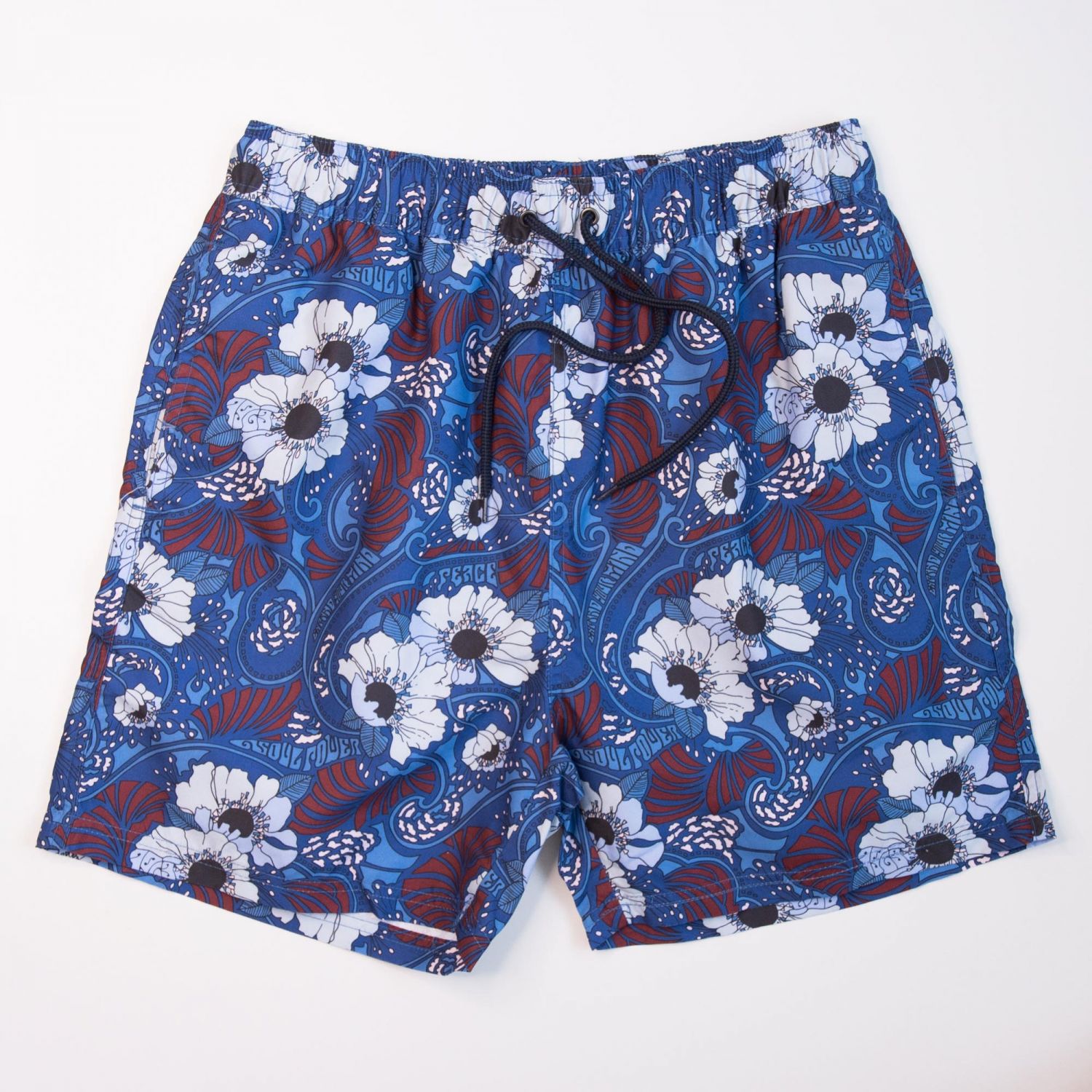 Плавательные шорты Ben Sherman Blue Floral DS01