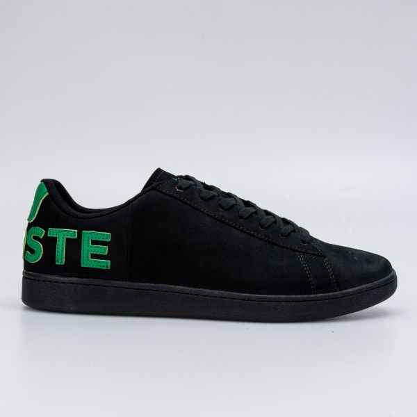 Кеди Lacoste Carnaby EVO 120 11 U SMA NUBUCK/SYN BLK/GRN