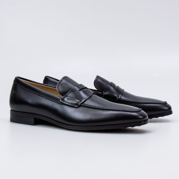 Лофери Tod's Mocassino Cuoio Iniez Gomma TA HBR Nero