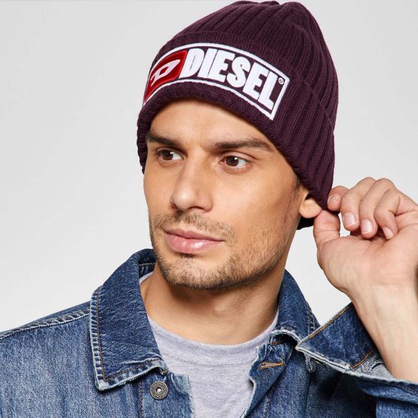 Шапка Diesel K-Coder-B CAP bordo