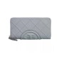 Гаманець Tory Burch Fleming Soft Zip Continental Wallet Slate