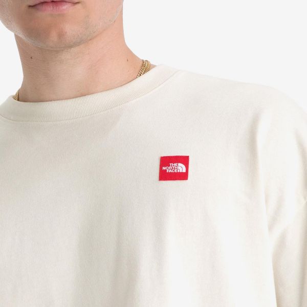 Футболка The North Face M S/S Red Box Kilimanja White Dune.