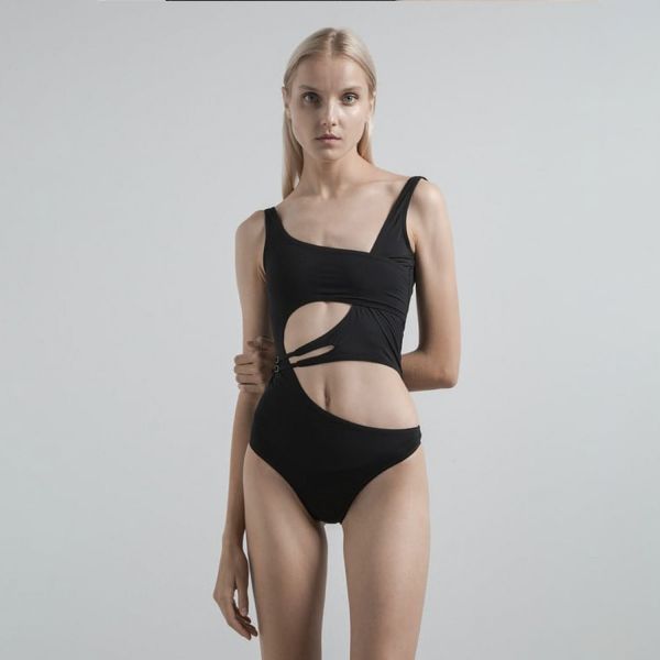 Купальник Off White Meteor Swimsuit Black No Color.