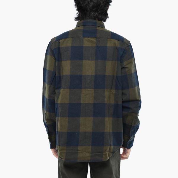 Овершорт Woolrich Trout Run Buffalo Shirt Dark Green.