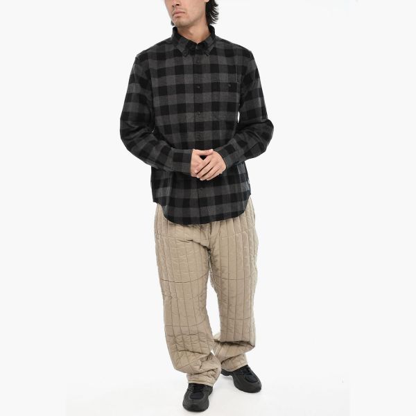 Овершорт Woolrich Trout Run Buffalo Shirt Charcoal