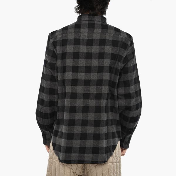 Овершорт Woolrich Trout Run Buffalo Shirt Charcoal.