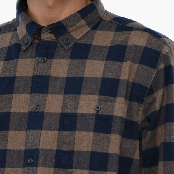 Овершорт Woolrich Trout Run Buffalo Shirt Brown Buffalo.