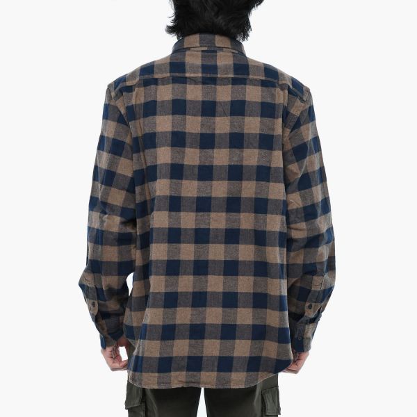 Овершорт Woolrich Trout Run Buffalo Shirt Brown Buffalo.