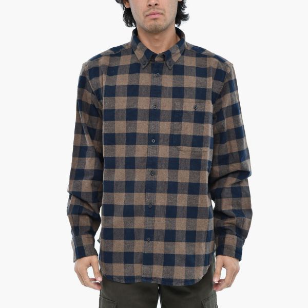Овершорт Woolrich Trout Run Buffalo Shirt Brown Buffalo