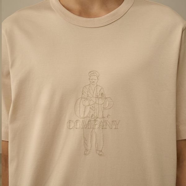 Футболка CP Company 19CMTS110A 110301W 402.