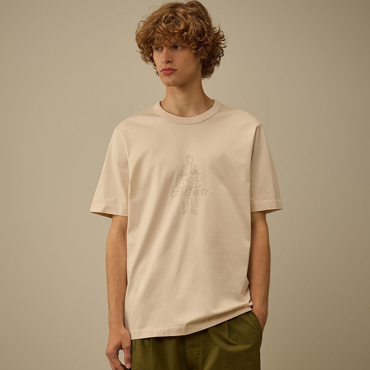 Футболка CP Company 19CMTS110A 110301W 402
