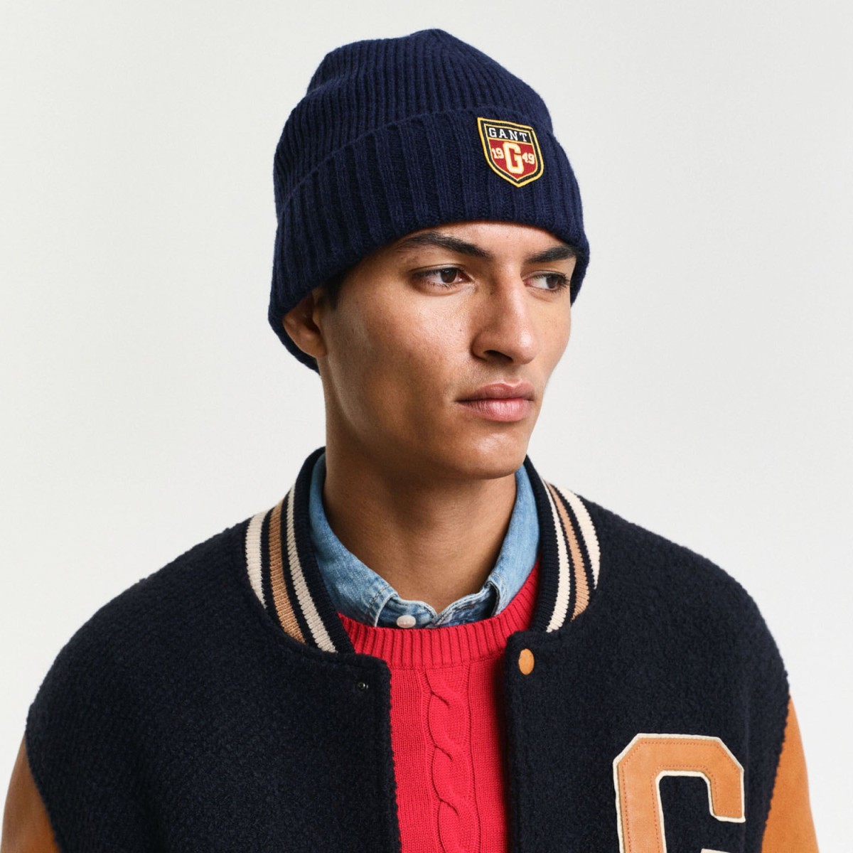 Шапка Gant 9910038 Marine