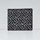 Портмоне Burberry Monogram Print Leather Bifold Wallet In Black
