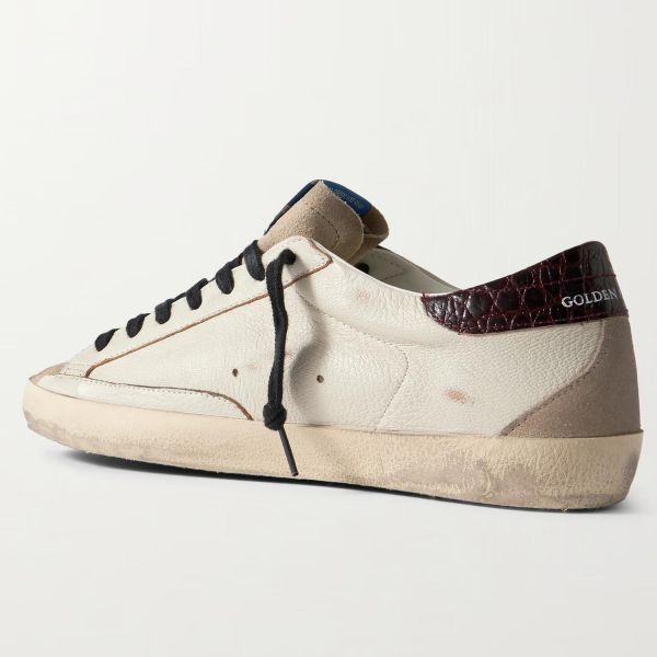 Кеди Golden Goose Super Star White/Beige/Brown.