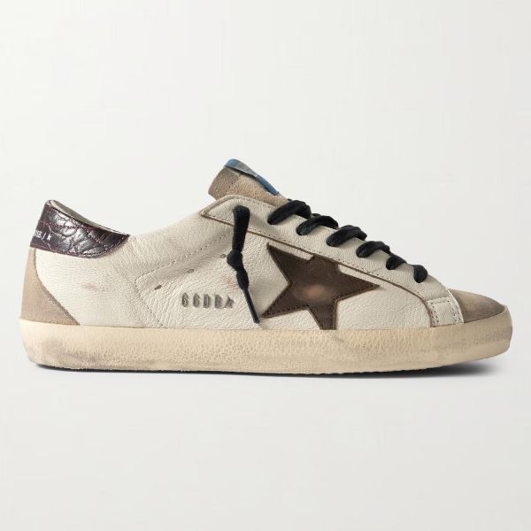 Кеди Golden Goose Super Star White/Beige/Brown