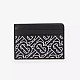 Картхолдер Burberry TB-monogram-print leather card holder