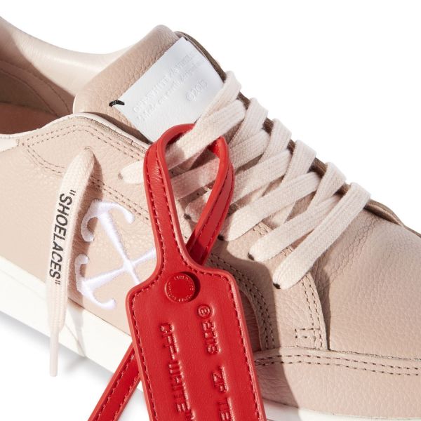 Кеди Off White New Low Vulcanized Calf Le Light Pink White