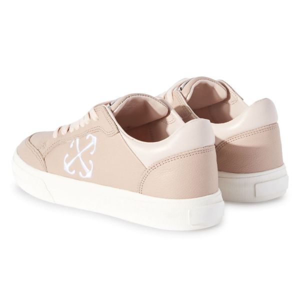 Кеди Off White New Low Vulcanized Calf Le Light Pink White.