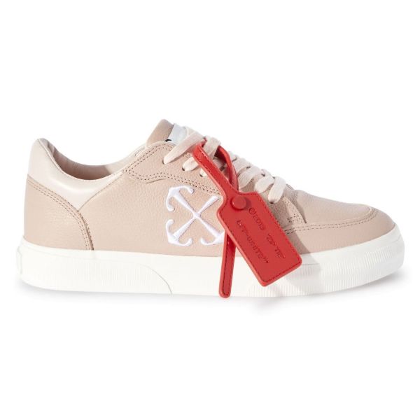 Кеди Off White New Low Vulcanized Calf Le Light Pink White
