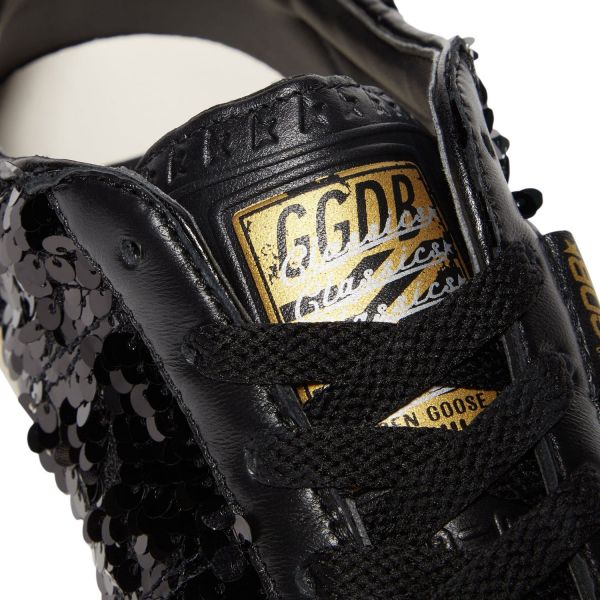 Кеди Golden Goose Soul Star Black GFW00464.