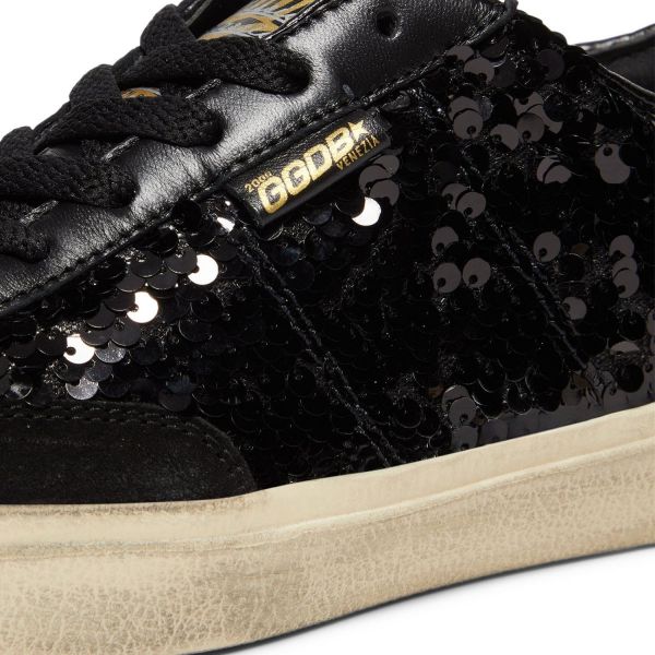 Кеди Golden Goose Soul Star Black GFW00464.