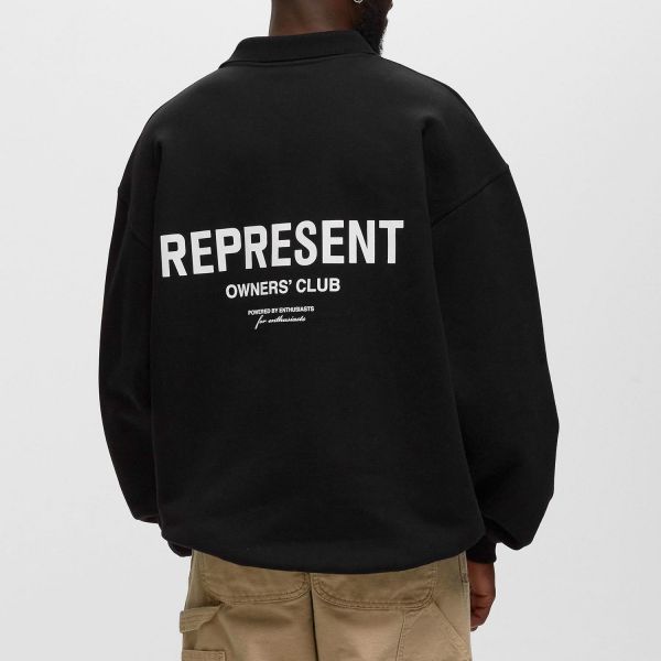 Свитер-поло Represent OCM41117-001.