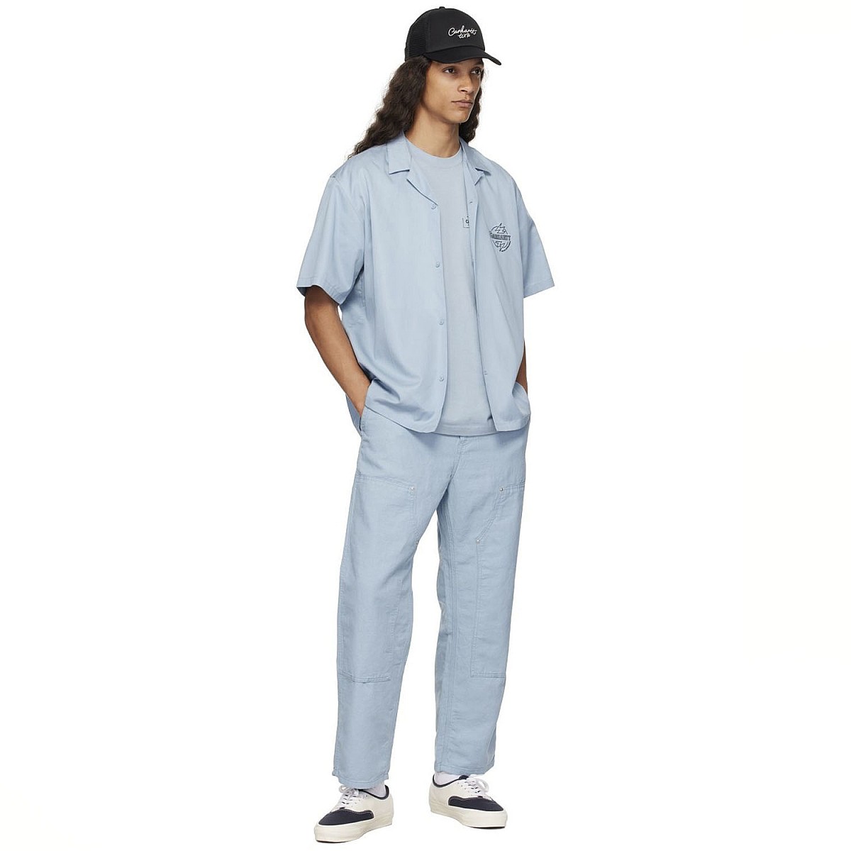 Штани Carhartt I033580 Misty Sky