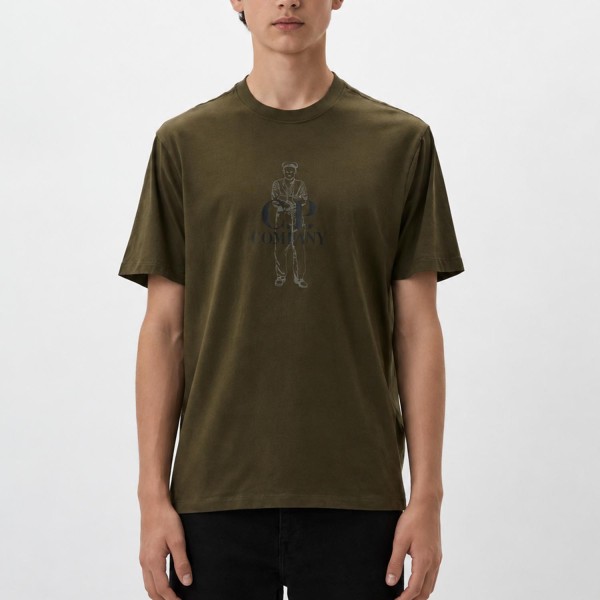 Дитяча футболка CP Company 15CKTS045С 006259W 683