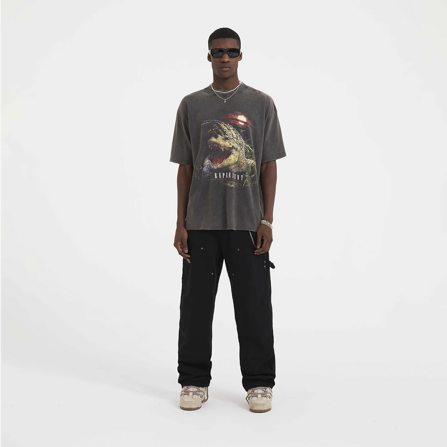 Футболка Represent M05228-20 Vintage Grey