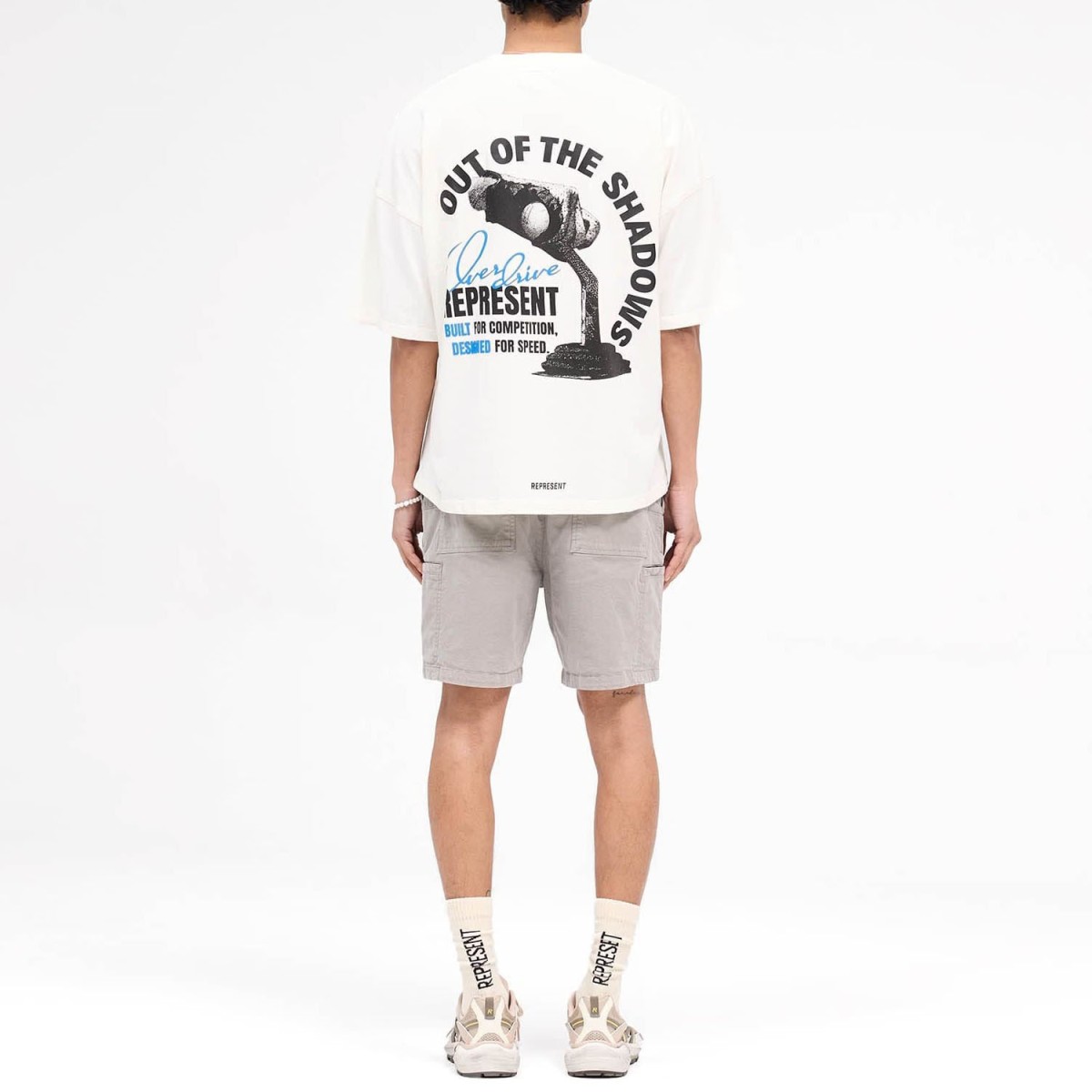 Шорти Represent MLM71011-45 Washed Taupe