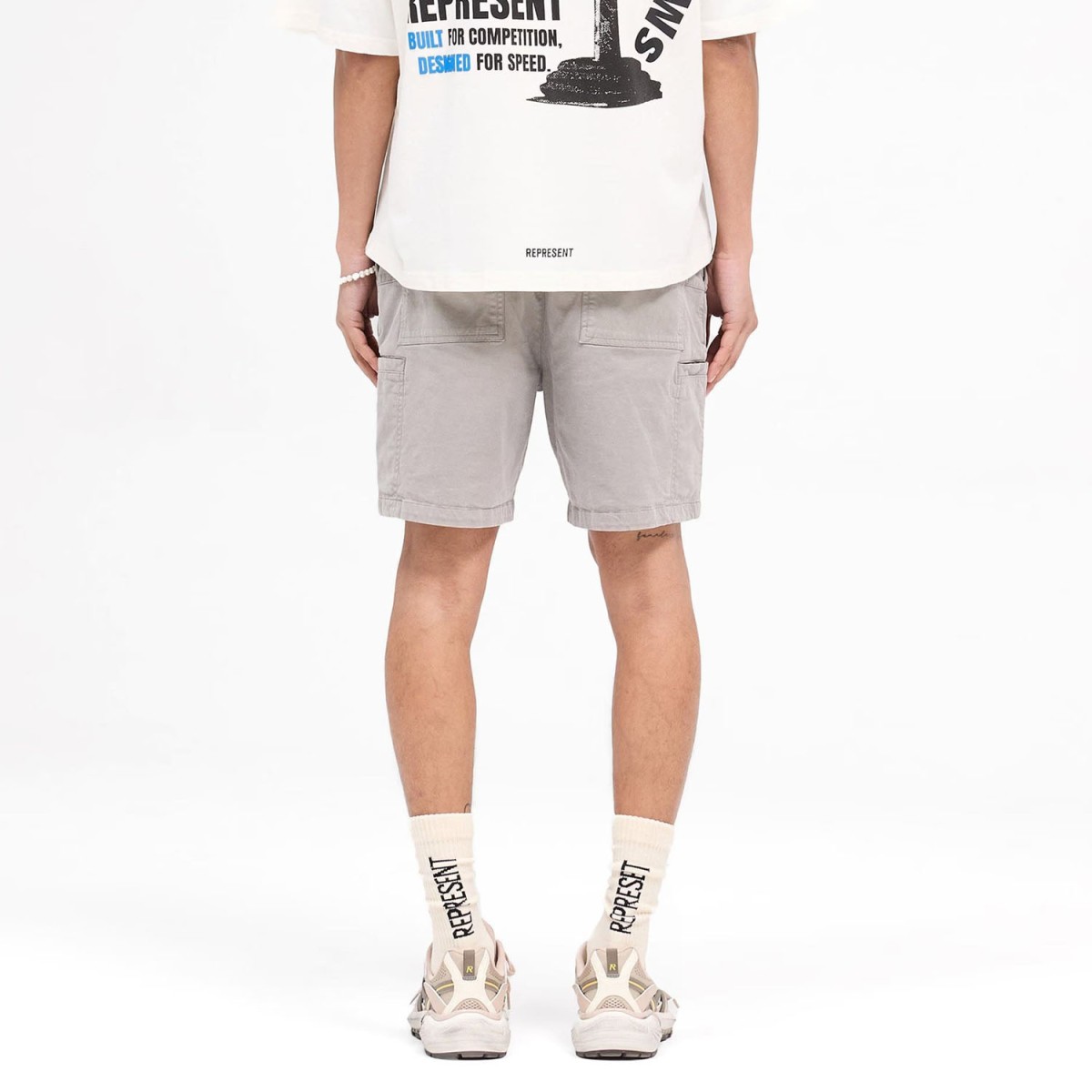 Шорти Represent MLM71011-45 Washed Taupe