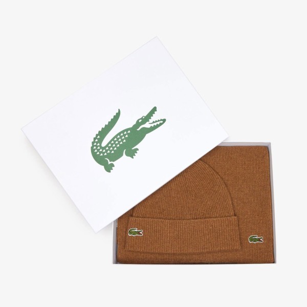 Шапка та шарф Lacoste RB5385 SIX