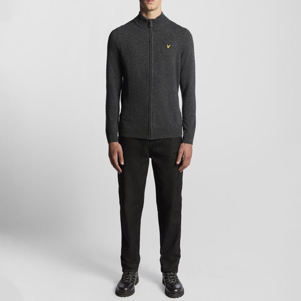 Кардиган Lyle&Scott KN2102VC Charcoal Marl