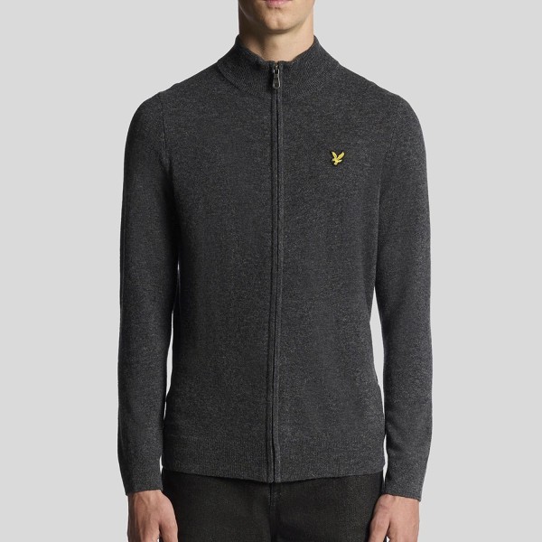 Кардиган Lyle&Scott KN2102VC Charcoal Marl