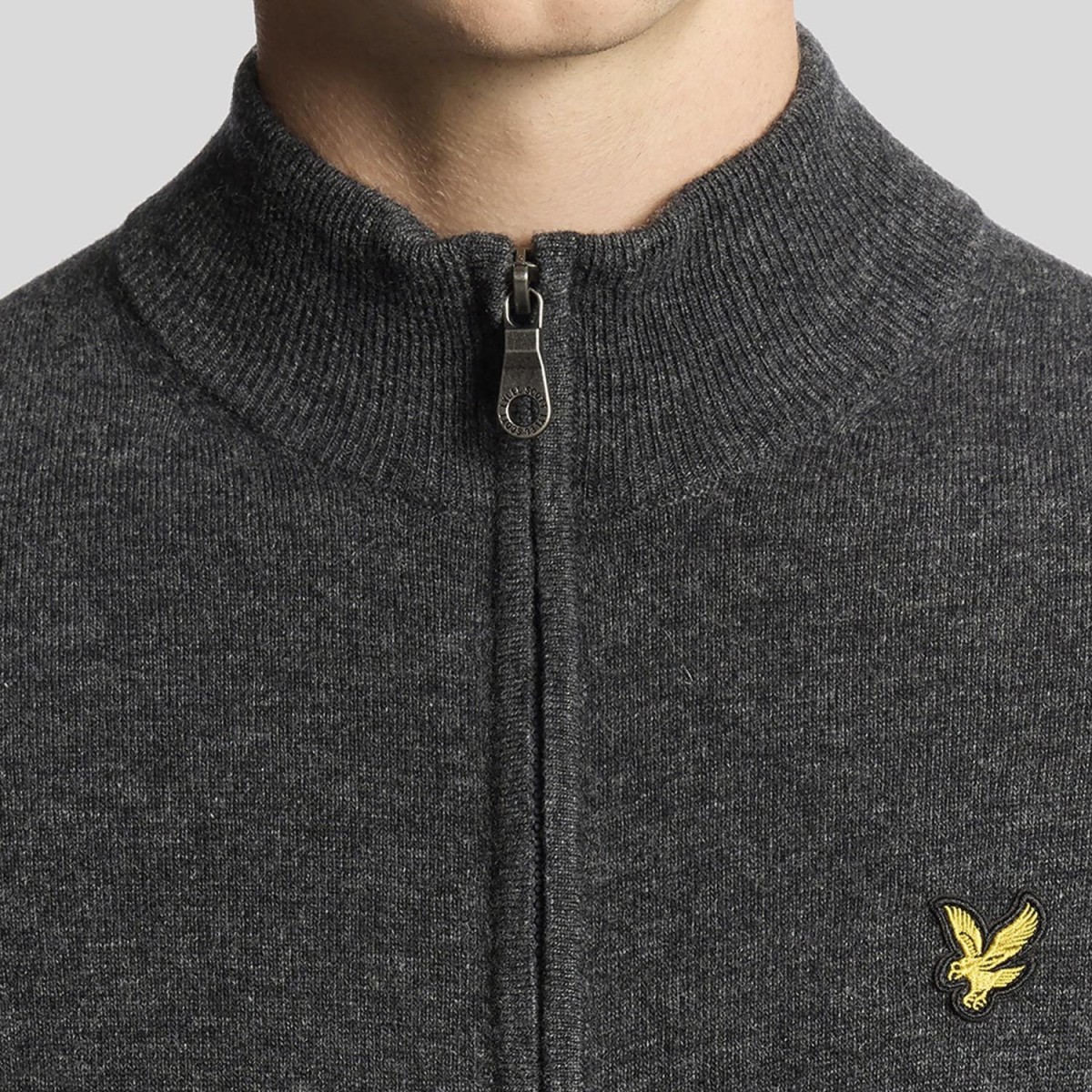 Кардиган Lyle&Scott KN2102VC Charcoal Marl