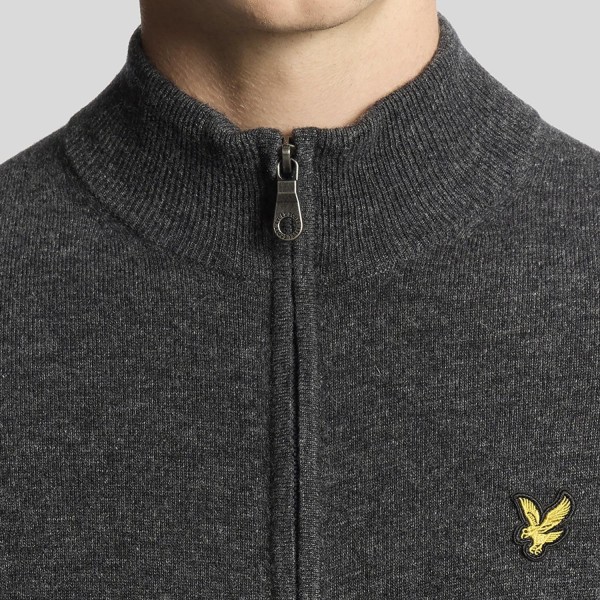 Кардиган Lyle&Scott KN2102VC Charcoal Marl