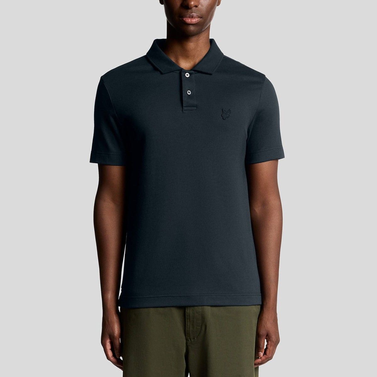 Поло Lyle&Scott SP2340V Carbon