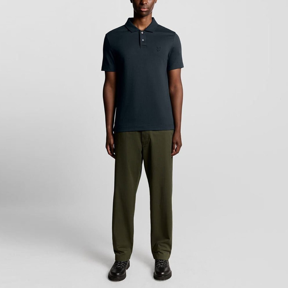 Поло Lyle&Scott SP2340V Carbon