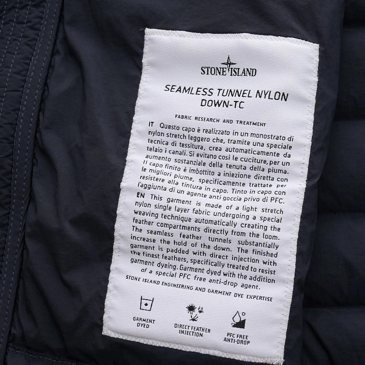 Пуховик Stone Island L1S154100107S0183 V0020