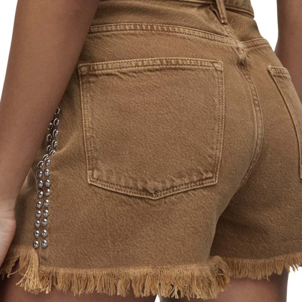Шорти Allsaints Heidi Studded Shorts