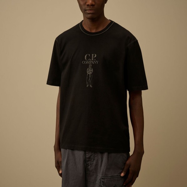 Футболка CP Company 20CMTS120A110580W 999