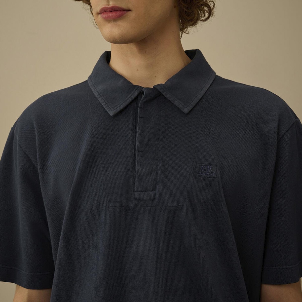 Поло CP Company 20CMPL175A005527 889
