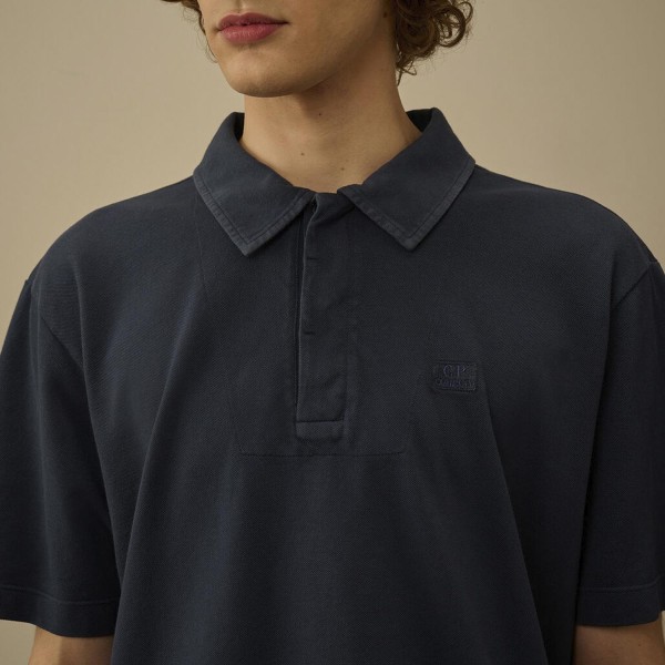 Поло CP Company 20CMPL175A005527 889